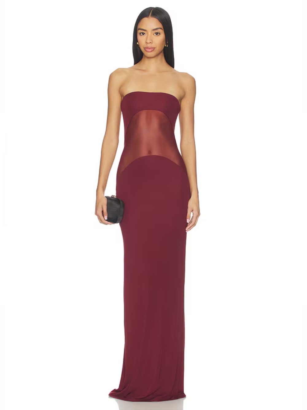 NWT! NBD The Sadira Maxi Dress in Wine